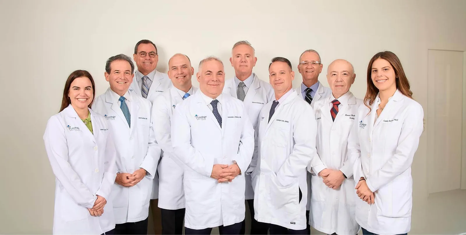 The full care team of the practice — physicians, advanced-practice providers and clinical staff.